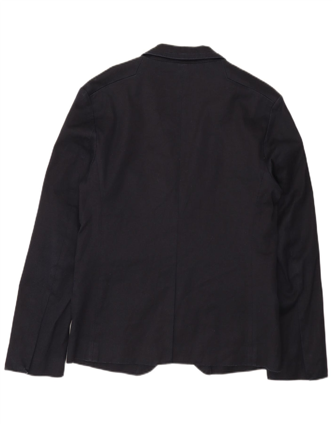 Giacca blazer da uomo a 2 bottoni Armani Exchange, UK 38, cotone blu navy medio