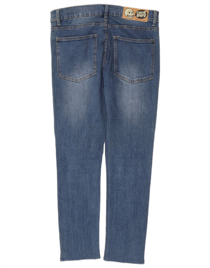 Jeans slim da uomo economici Monday W30 L29 cotone blu