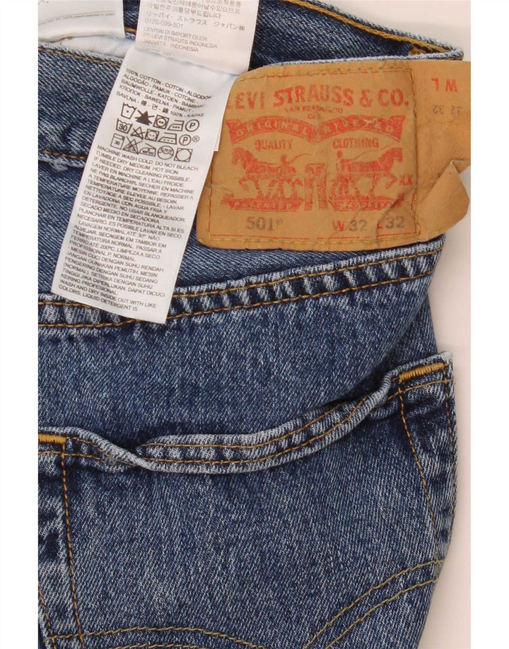 Levi's Uomo 501 Jeans dritti W32 L32 Cotone Blu