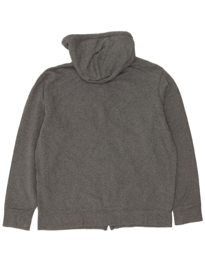 Maglione con cappuccio e zip standard da uomo Levi's, grande, in cotone grigio