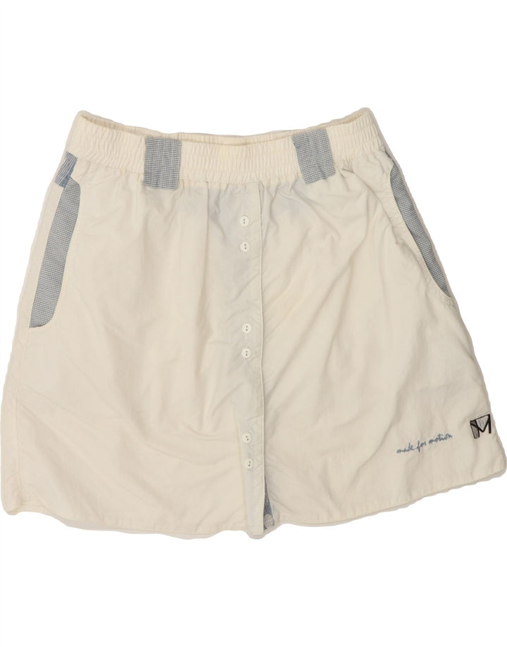 MAIER Womens Tennis Skirt UK 42 Medium  White Vintage Maier and Second-Hand Maier from Messina Hembry 