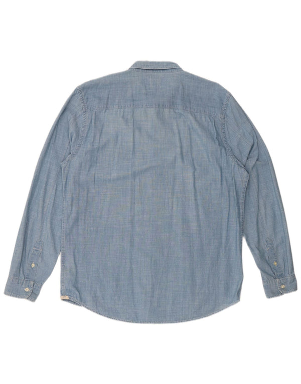 Camicia LEE da uomo vestibilità regolare XL in cotone blu
