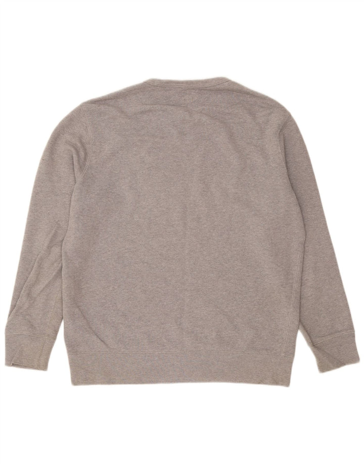 Felpa grafica da uomo Levi's in cotone grigio medio