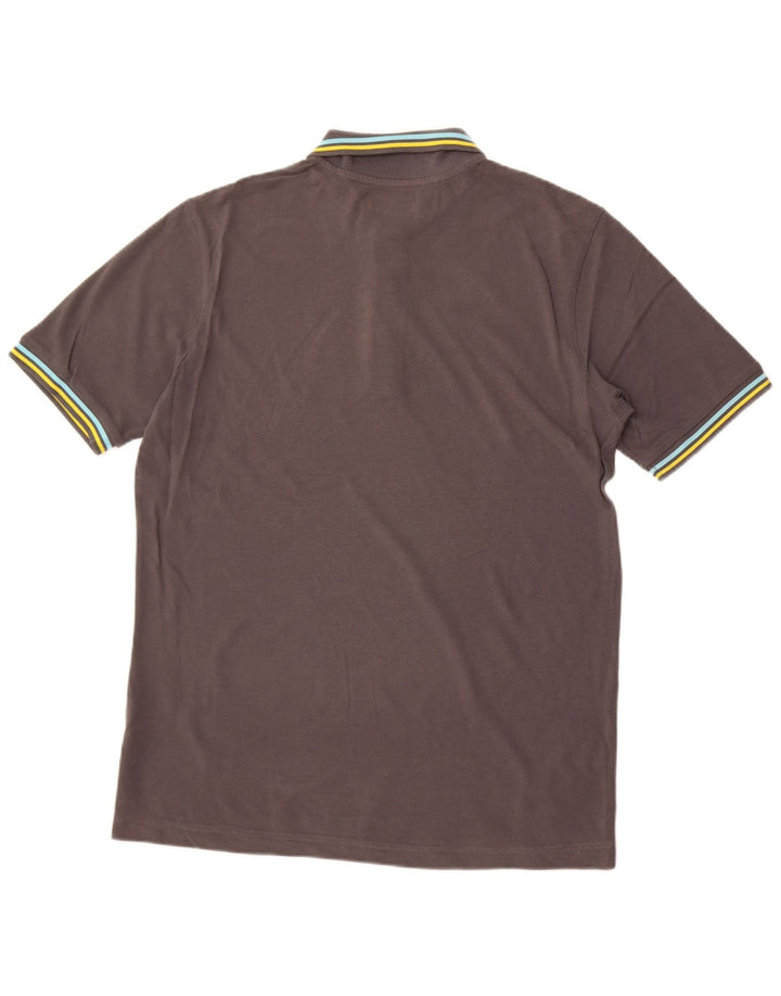 Polo Kappa Uomo Large in Cotone Grigio