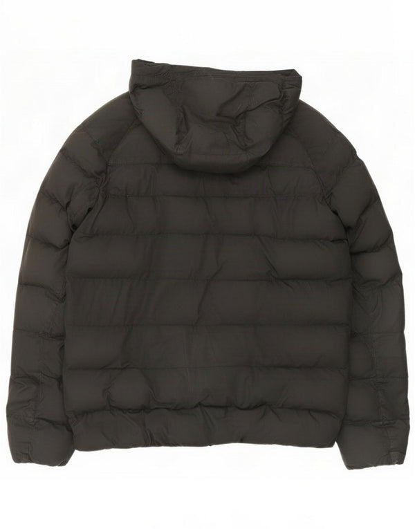 Giacca imbottita con cappuccio Nike da ragazzo 13-14 anni XL Nero Poliestere