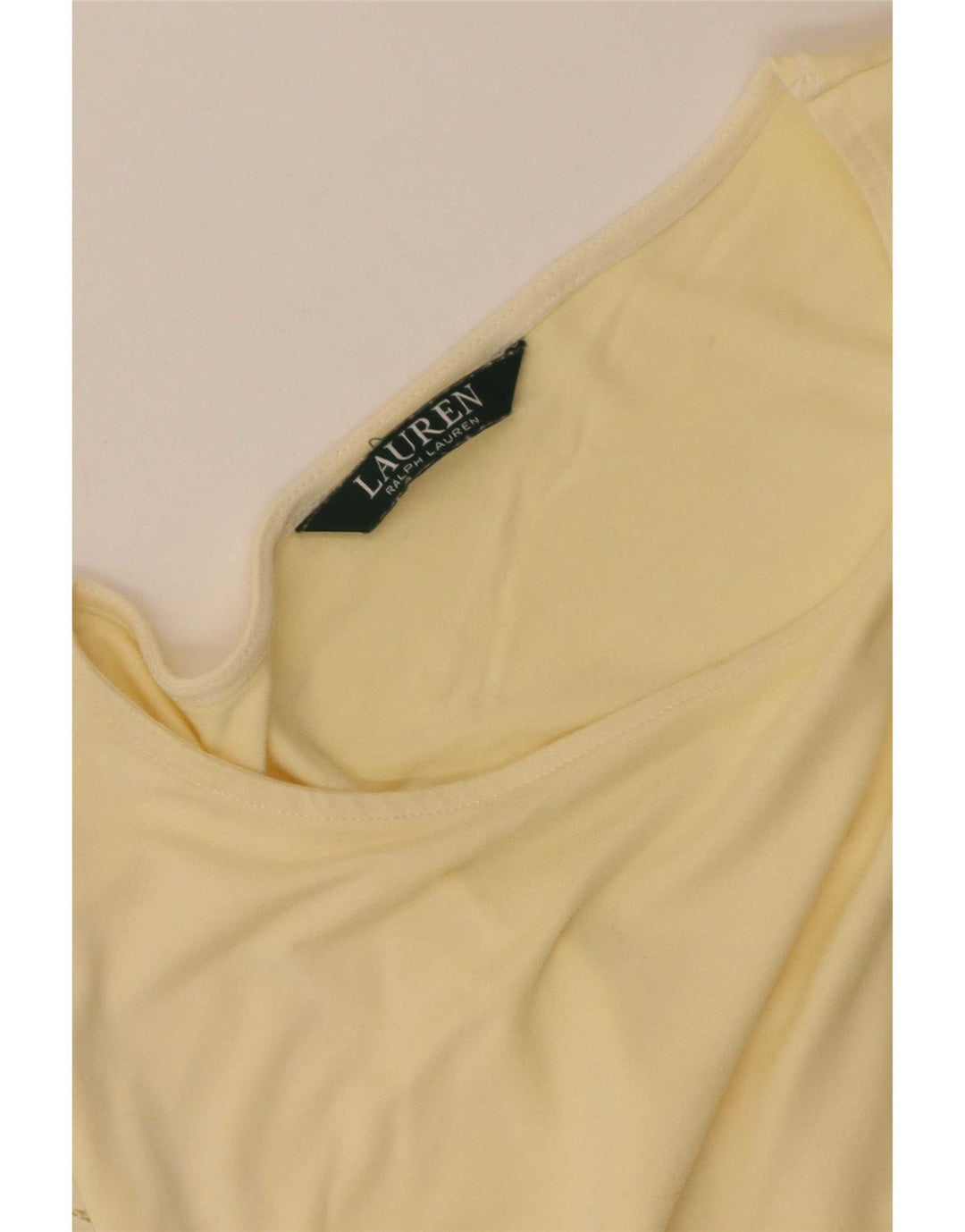 T-shirt da donna Ralph Lauren Top UK 10 piccola gialla