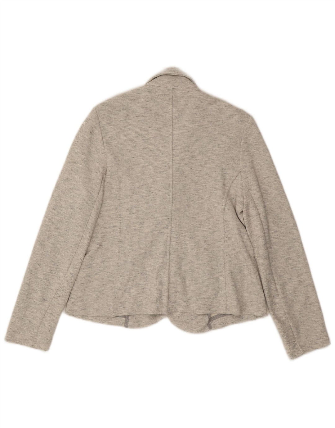 Giacca blazer da donna a 2 bottoni Whistles UK 12 Cotone screziato grigio medio