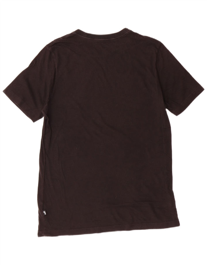 T-shirt grafica da uomo PUMA Top in cotone nero medio