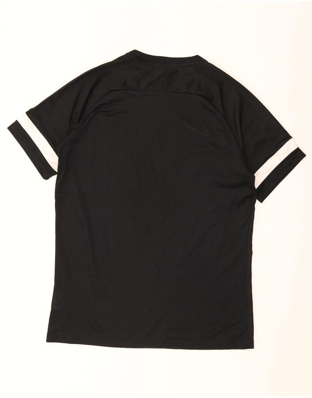 T-shirt Nike Dri Fit da uomo, grande, in poliestere color block nero