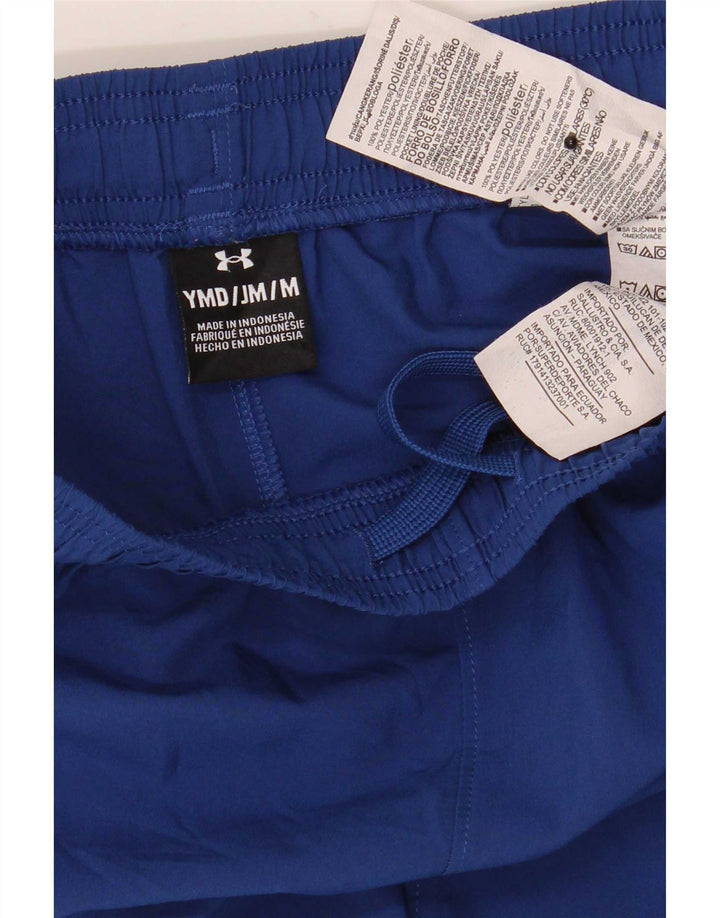 Pantaloncini sportivi Under Armour da ragazzo 9-10 anni in poliestere blu medio
