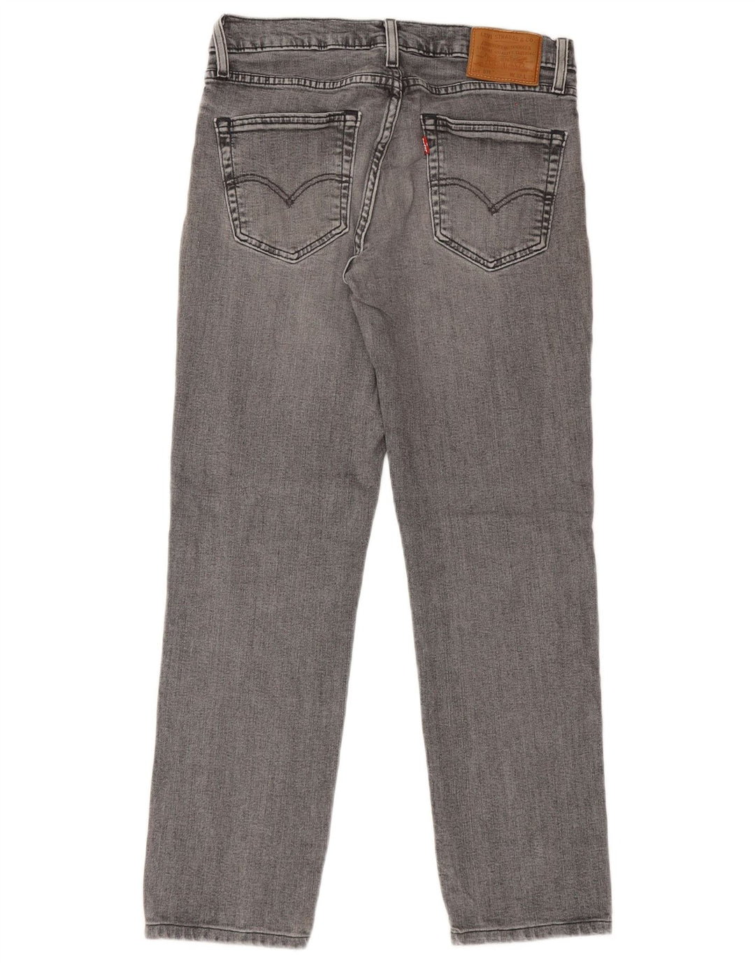 Levi's Uomo 511 Slim Jeans W32 L32 Cotone Grigio