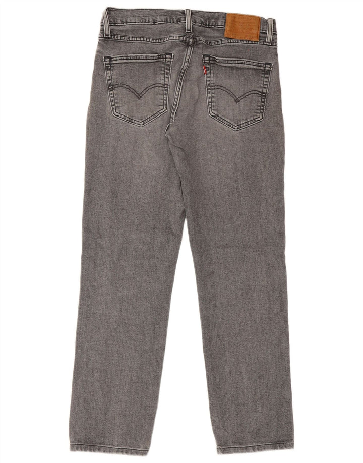 Levi's Uomo 511 Slim Jeans W32 L32 Cotone Grigio