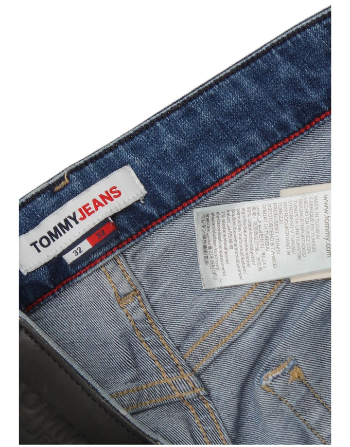 Jeans slim da uomo Tommy Hilfiger W32 L32 cotone blu
