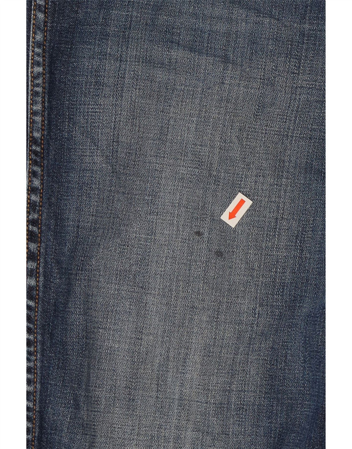 Jeans dritti da uomo Wrangler Spencer W34 L29 cotone blu