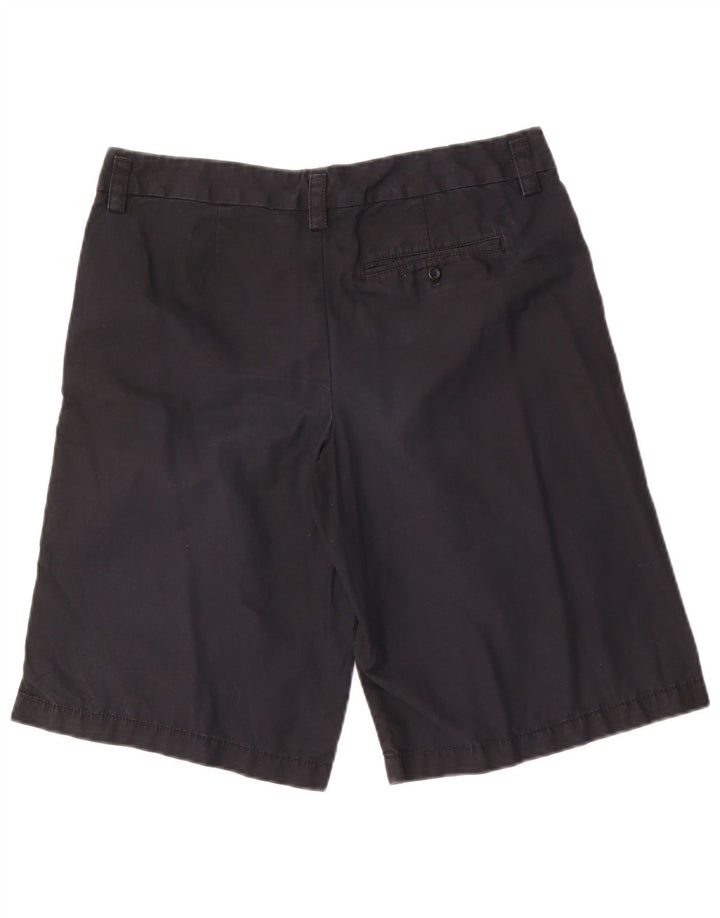 Pantaloncini chino da donna Gap UK 12 medi W32 cotone nero