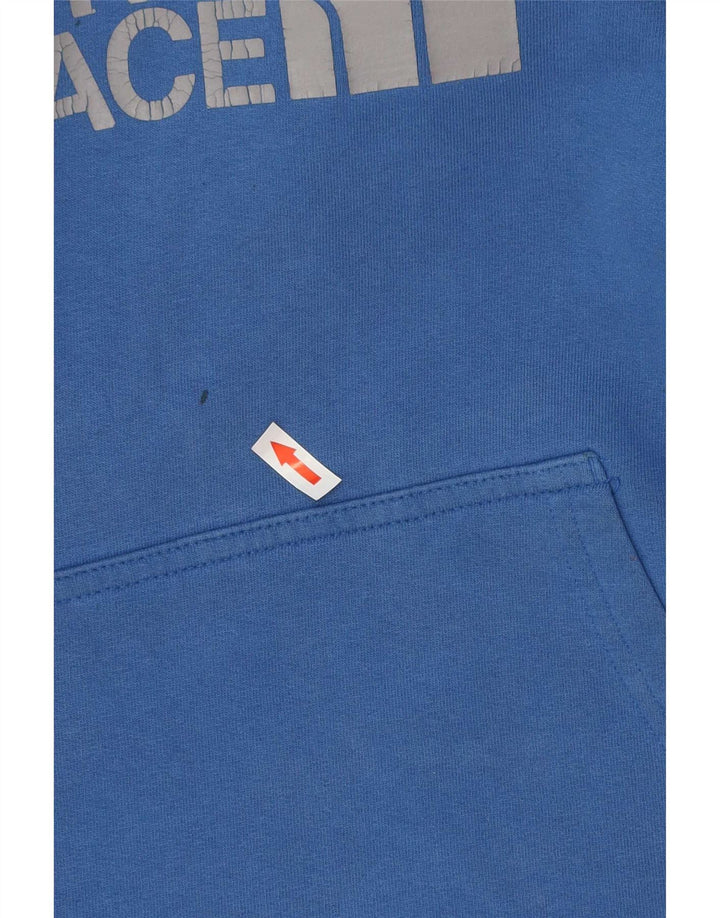 Felpa con cappuccio grafica da uomo The North Face in cotone blu medio