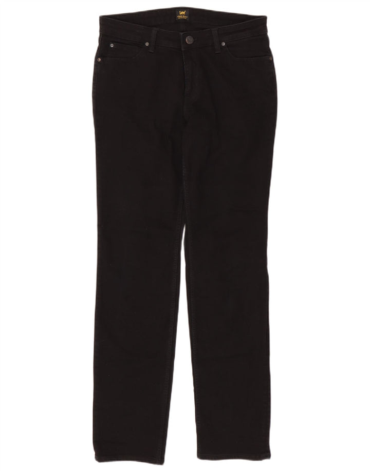 Jeans dritti Marion da donna Lee W31 L33 cotone nero
