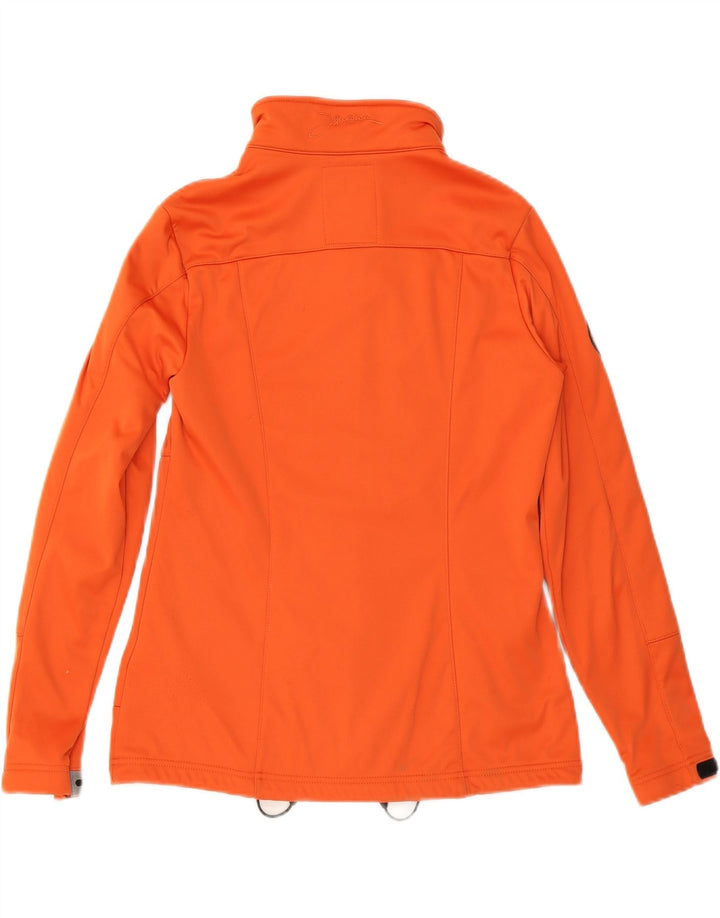 IGUANA Womens Bomber Jacket IT 38 Small Orange Polyester Vintage Iguana and Second-Hand Iguana from Messina Hembry 