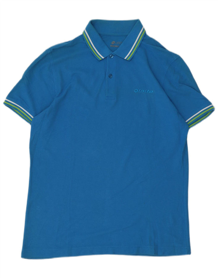 Polo da uomo Lotto Blu medio
