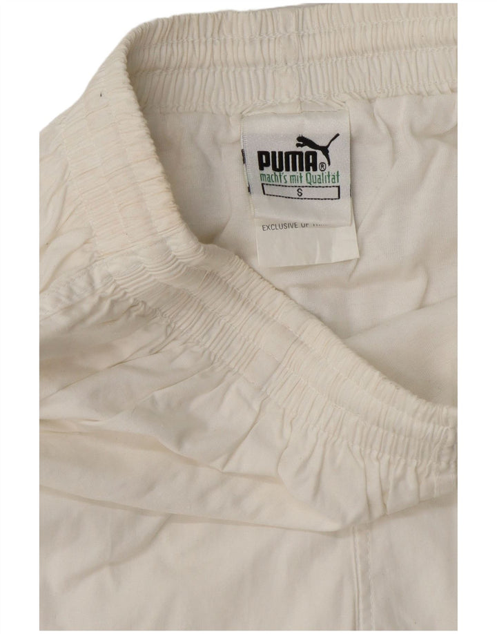 Pantaloncini sportivi Puma da donna UK 10 piccoli bianchi