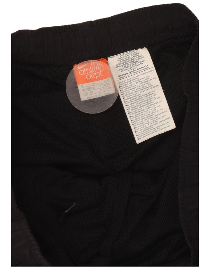 NIKE Pantaloncini sportivi grafici da uomo piccoli in nylon nero