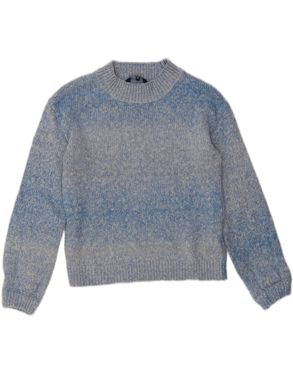 Crew Clothing Maglione da donna con collo alto e maglione UK 10 piccolo blu