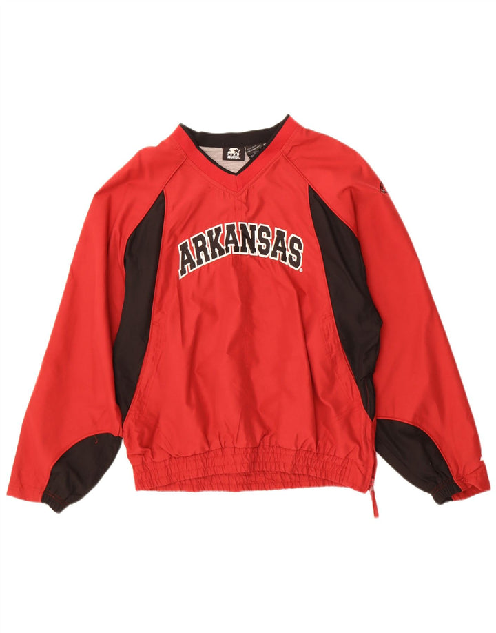 Giacca da tuta da uomo con grafica pullover grafica Starter, colore rosso medio