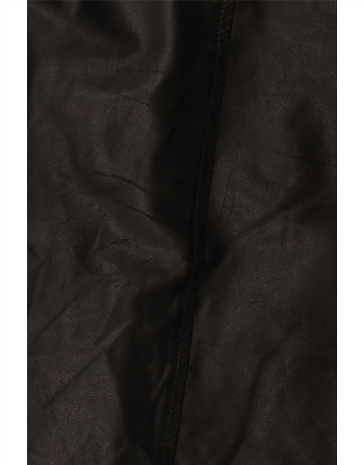 Giacca in Pelle Uomo Gotelli IT 46 Small Pelle Nera