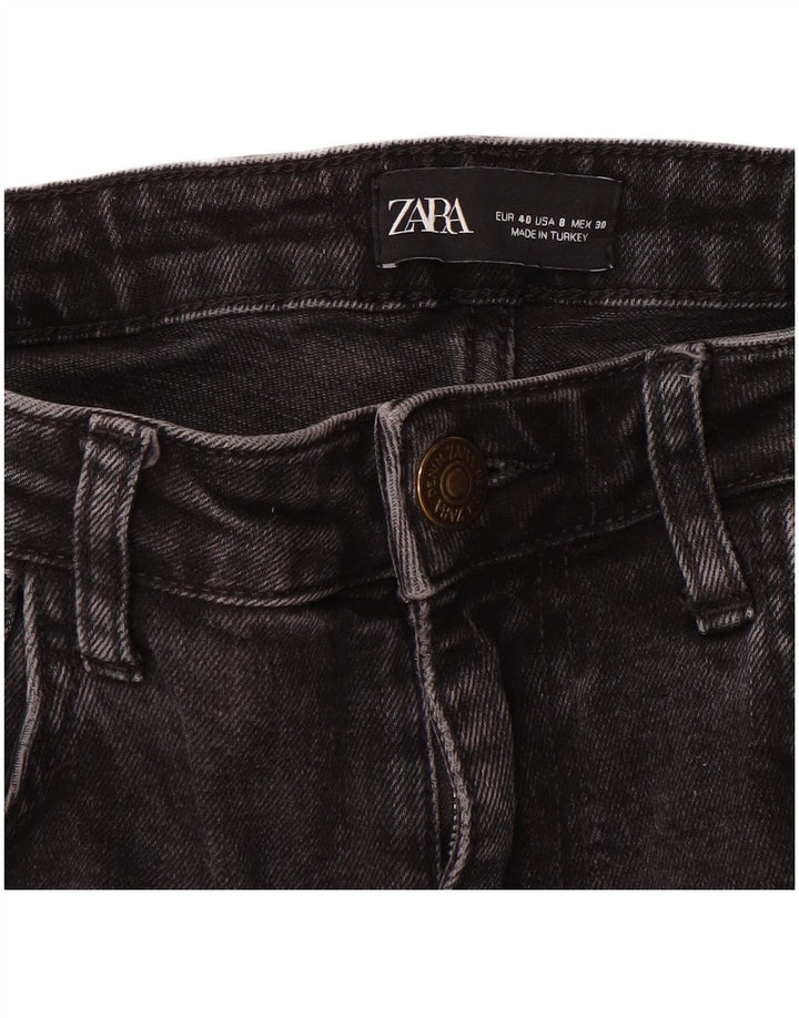 Jeans slim da donna Zara EU 40 medio W30 L27 Grigio