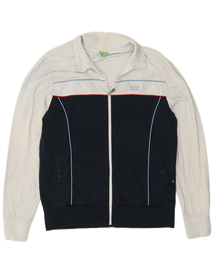 Giacca da tuta da uomo Hugo Boss Large White Colourblock