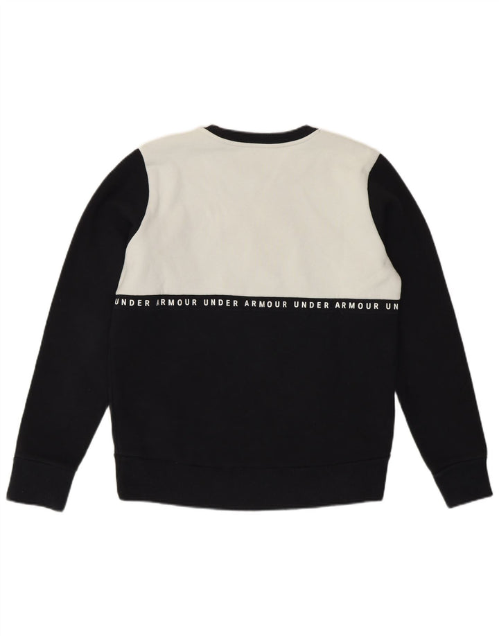 Felpa da donna UNDER ARMOUR UK 10 Small Black Colourblock