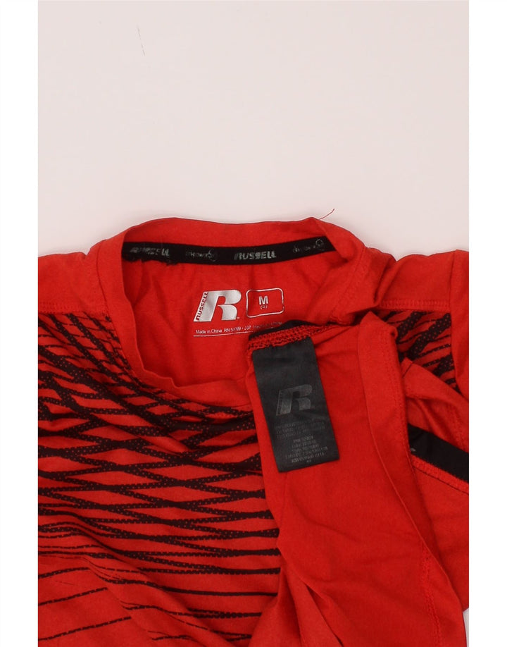 Maglietta grafica per ragazzi Russell Athletic, 7-8 anni, colore rosso medio