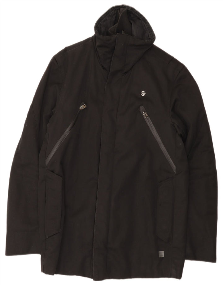 Giacca a vento da uomo G-Star UK 38 Medium Nero Poliammide