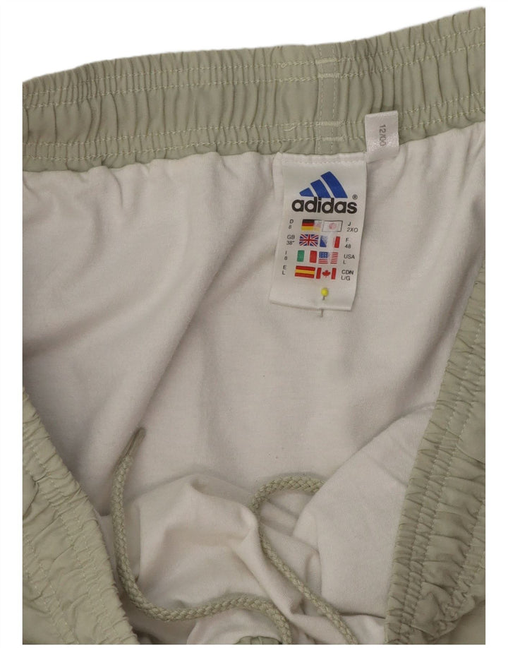 Pantaloncini sportivi da uomo Adidas XL verde poliestere