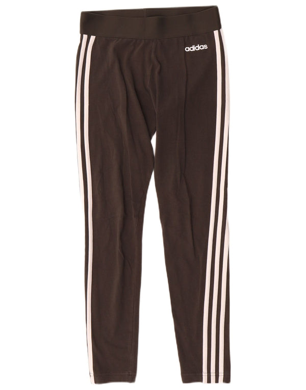 Leggings Adidas Donna UK 8/10 Piccolo Grigio