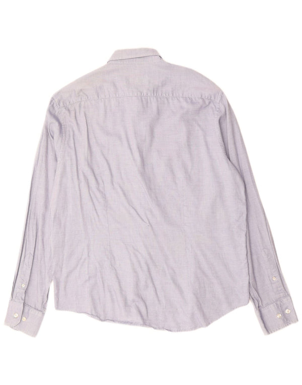 FRED PERRY Camicia slim fit da uomo 2XL cotone blu