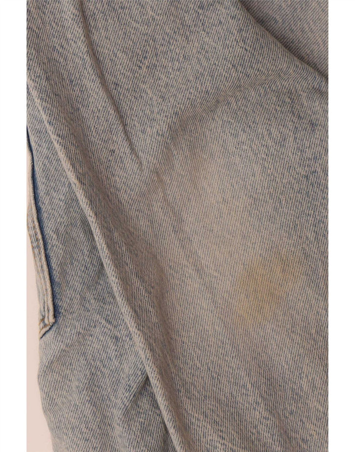 Giacca di jeans oversize da uomo Zara UK 36 piccola in cotone blu
