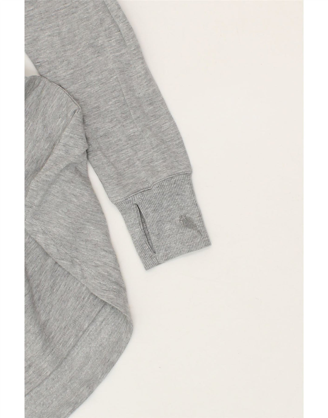 L.L.BEAN Womens Top Long Sleeve UK 6 XS Grey Flecked Vintage L.L.Bean and Second-Hand L.L.Bean from Messina Hembry 