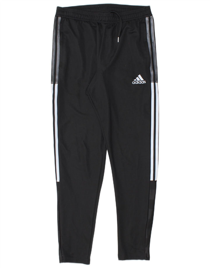 Pantaloni da tuta Adidas Aeroready da uomo in poliestere nero medio