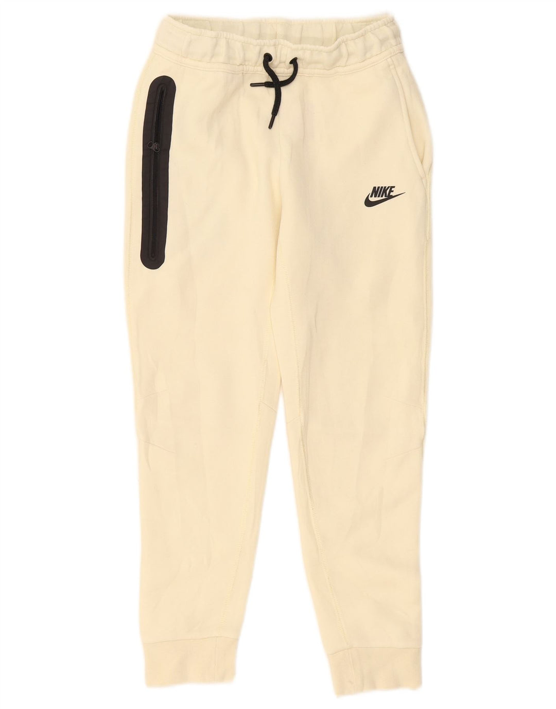 Pantaloni da tuta da ragazzo NIKE Joggers 10-11 anni medio bianco sporco