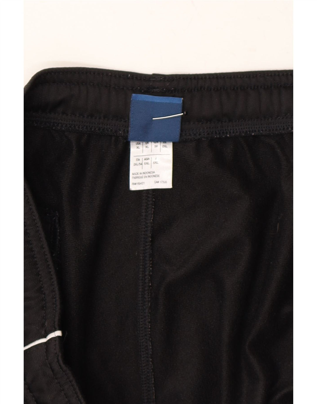 REEBOK Mens Tracksuit Trousers XL  Black Polyester Vintage Reebok and Second-Hand Reebok from Messina Hembry 
