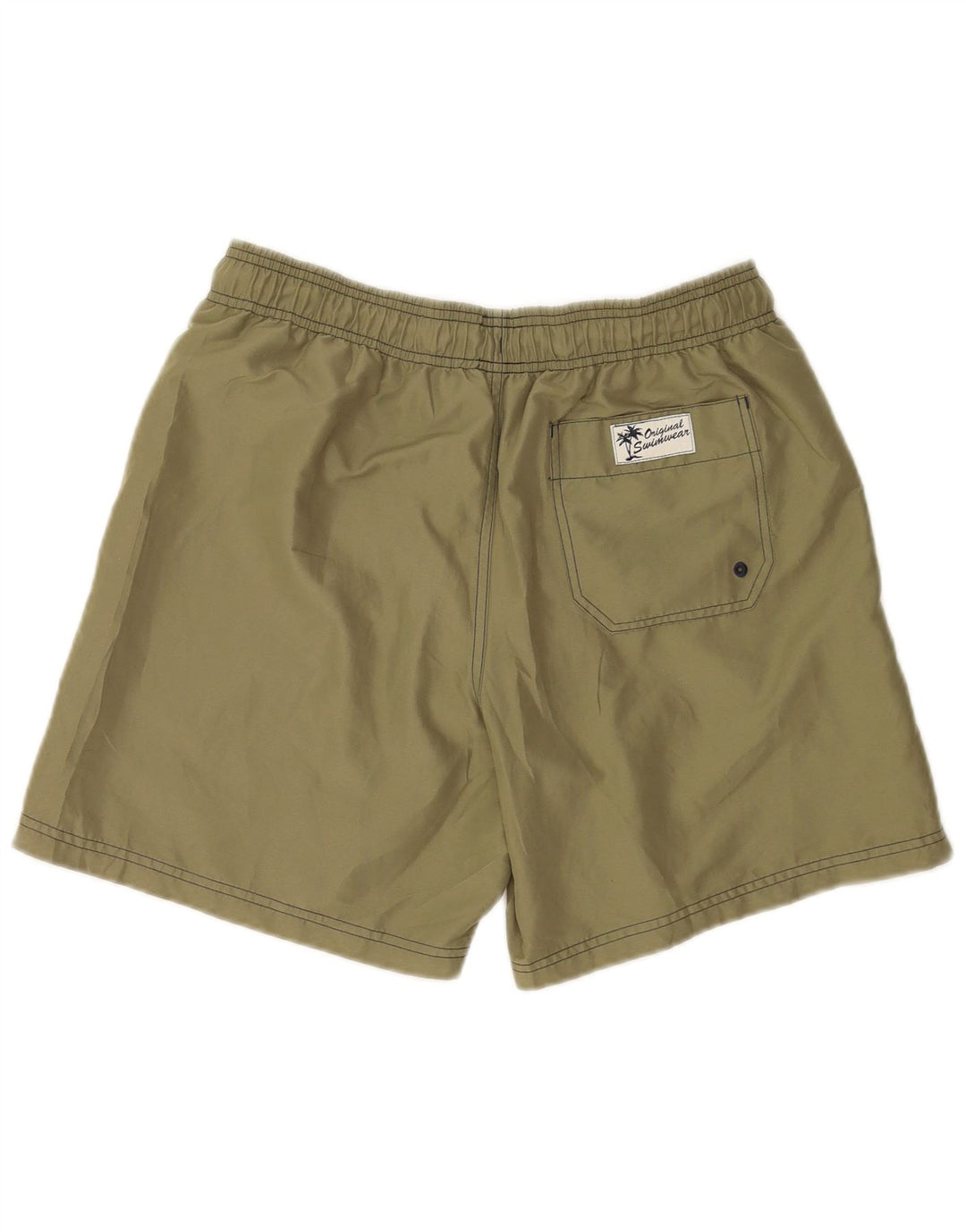 Pantaloncini da bagno da uomo Marks & Spencer medio poliestere kaki