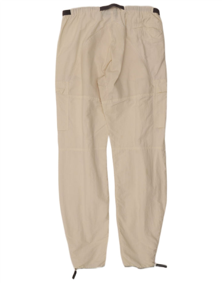 Pantaloni cargo slim da uomo MURPHY & NYE grandi W34 L34 poliammide bianco