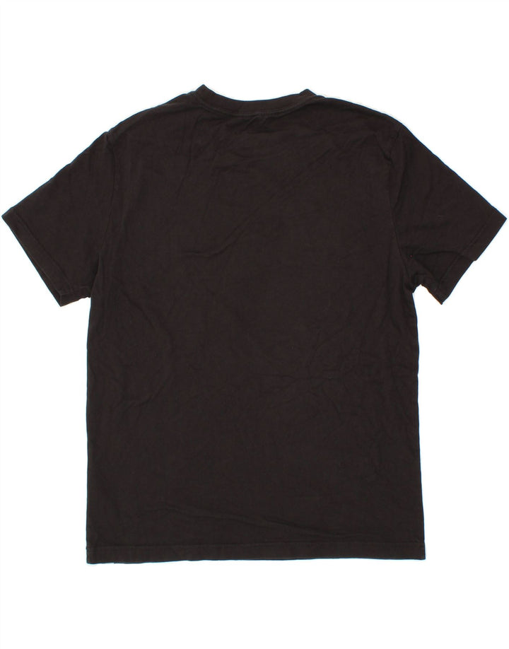HURLEY Mens Graphic T-Shirt Top Medium Black Cotton Vintage Hurley and Second-Hand Hurley from Messina Hembry 