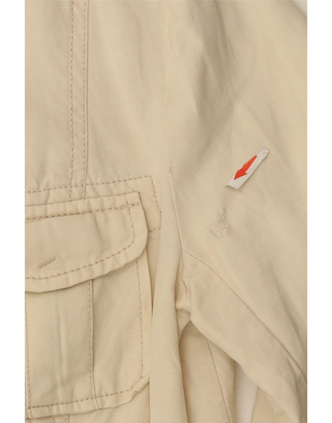 Giacca utility da donna Zara UK 12 Cotone beige medio