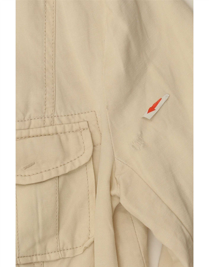 Giacca utility da donna Zara UK 12 Cotone beige medio