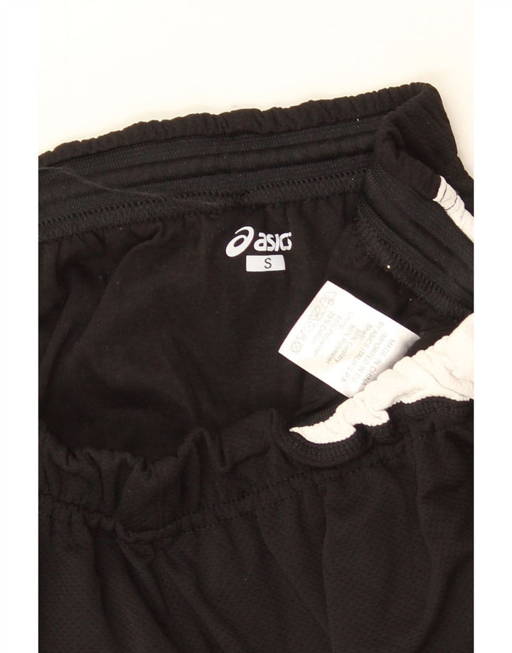 Pantaloncini sportivi da donna Asics UK 10 Small Nero Colourblock Poliestere