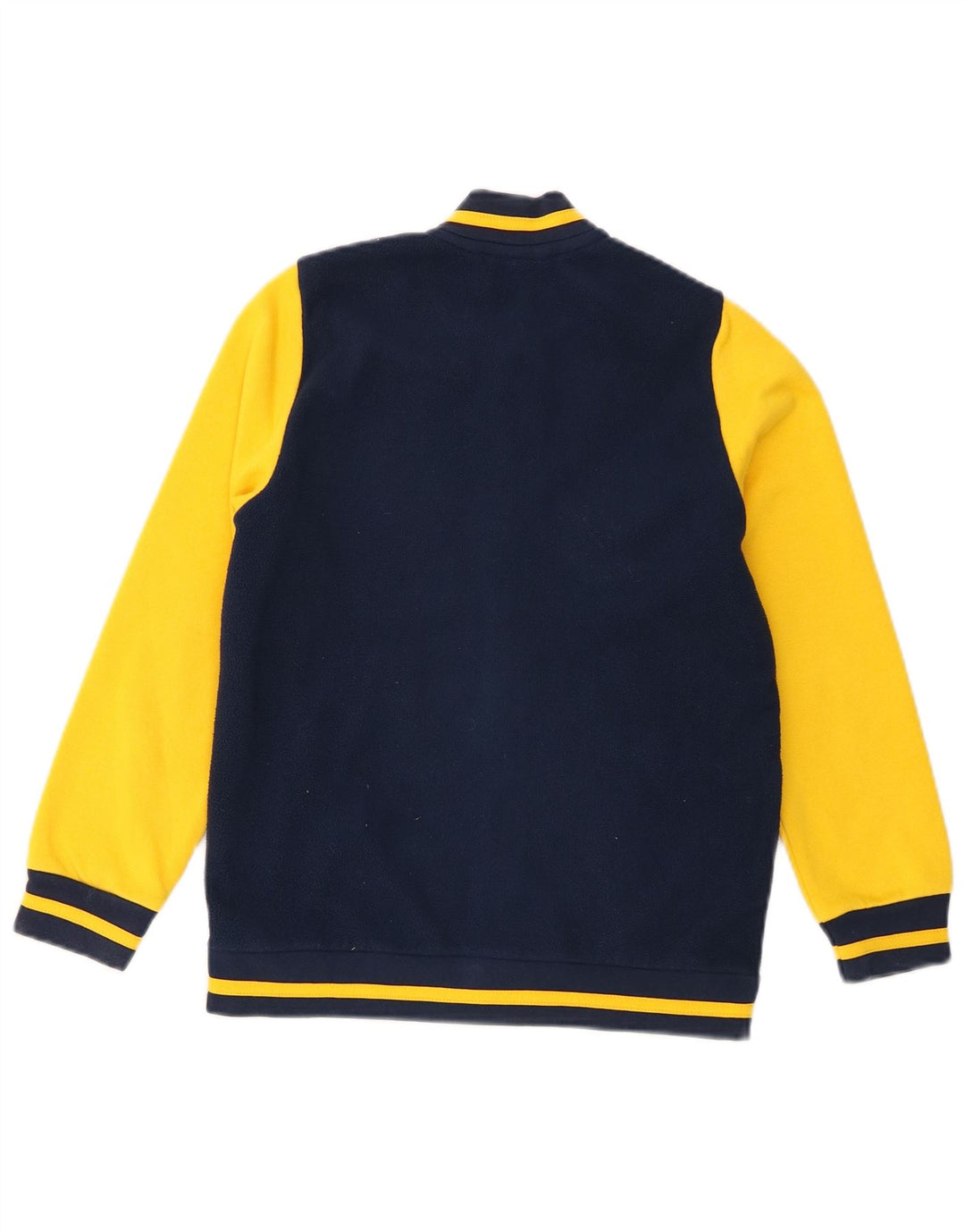 Giacca in pile grafica Adidas da ragazzo 9-10 anni Blu navy Colourblock