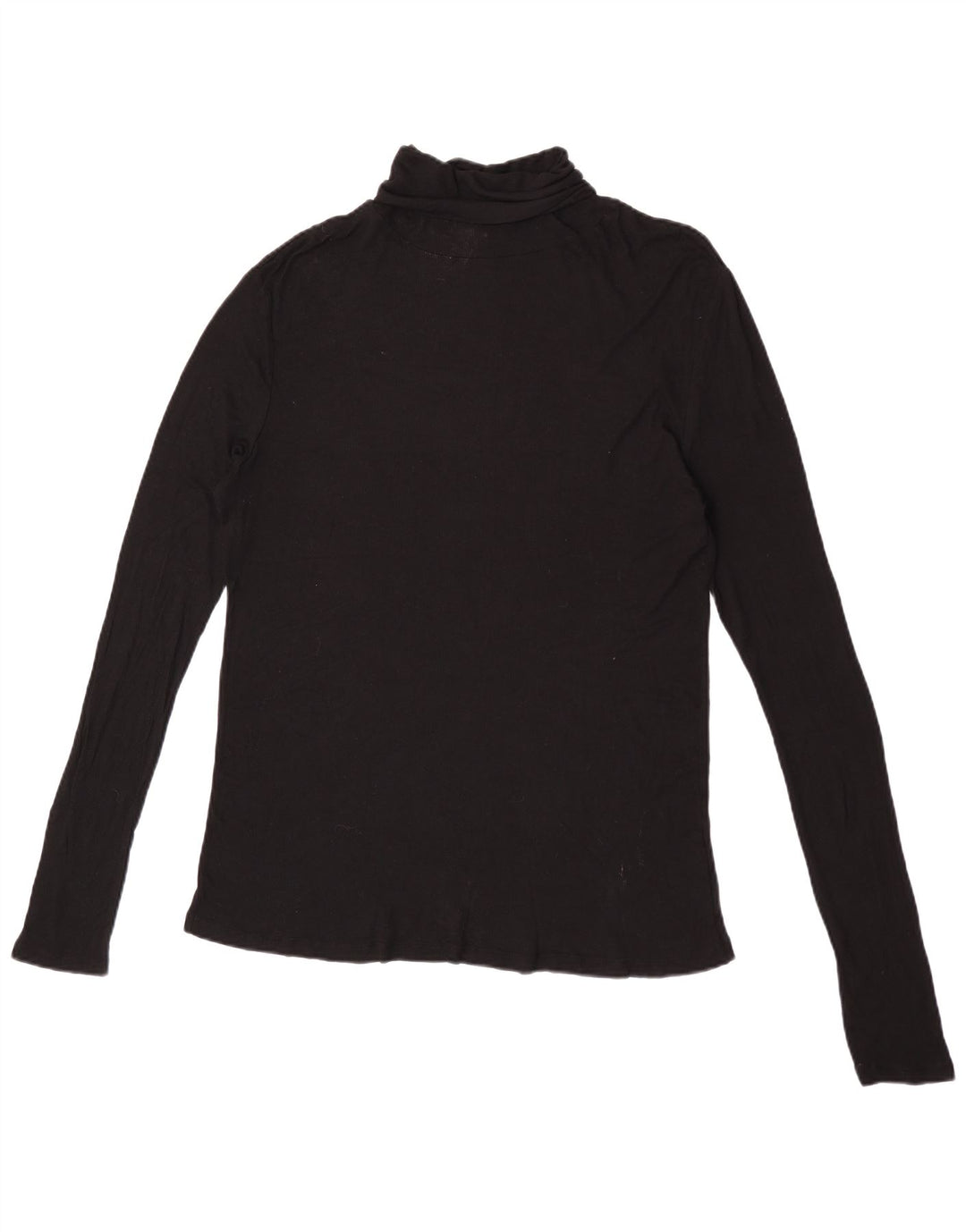 Top Zara da donna a maniche lunghe UK 16 grande nero