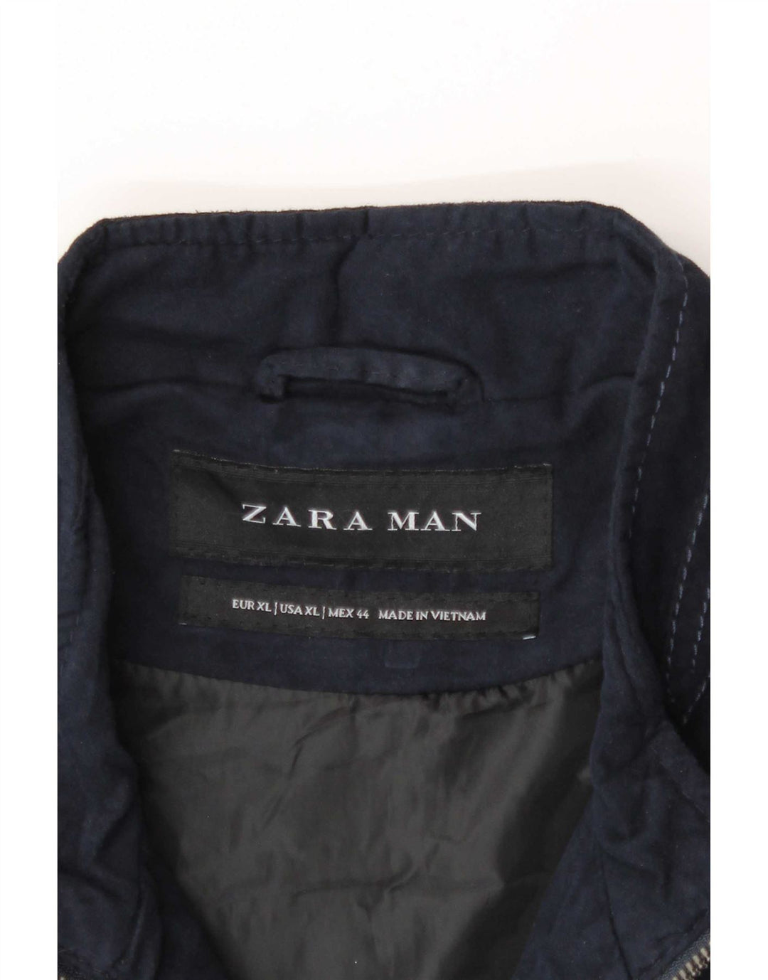 Giubbotto bomber da uomo Zara UK 42 XL Blu navy